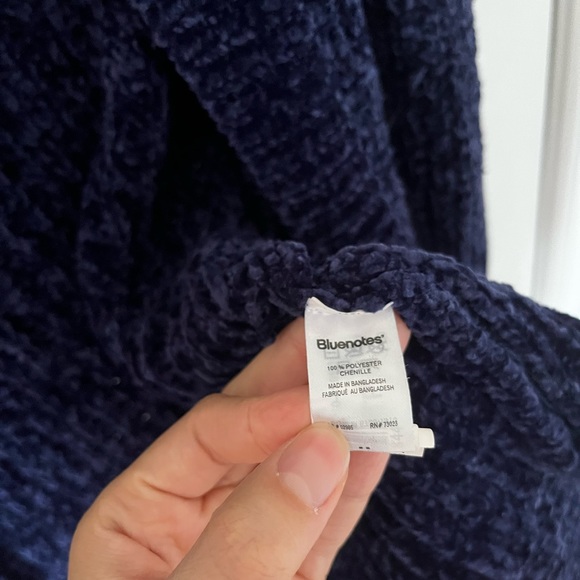 Bluenotes long navy cardigan - Picture 2 of 4